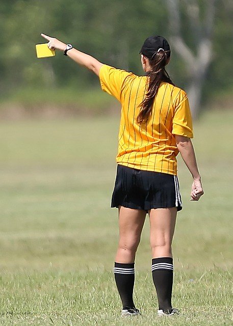 soccer rules - yellow card