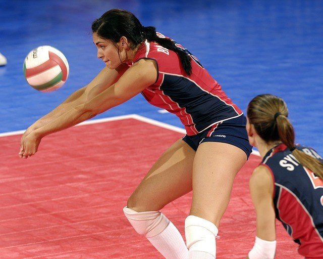 volleyball bump